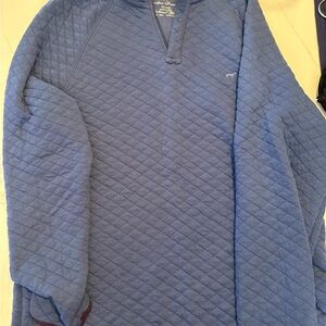Southern point quilted pullover men’s XXL